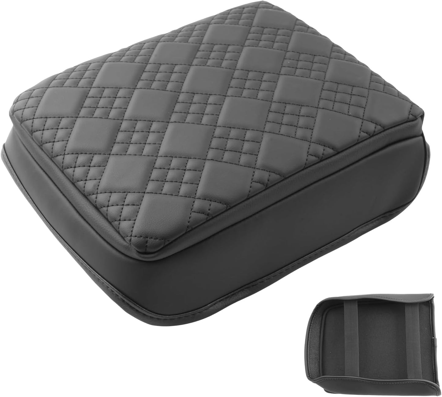 SXCY for 2025 2026 Toyota 4Runner Armrest Cover Pad for 2025 2026 Toyota 4Runner Accessories 2025 4Runner Center Console Cover 2026 4Runner Middle Console Cover w/Soft Cotton Cushion (Added-Pad)