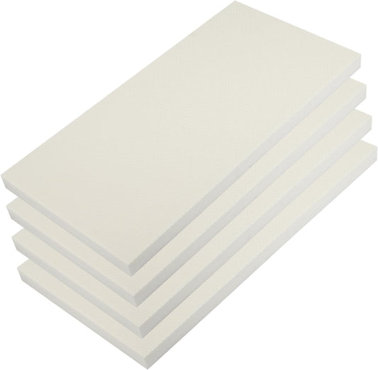 400x200x20mm 4pcs Car Garage Wall Guard Door Bumper Protector Anti Collision Water Resistance White Auto Replacement Parts