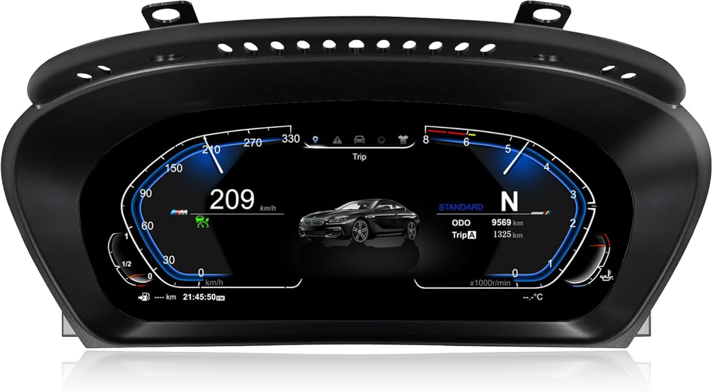 Speedometer Instrument for BMW E70 E71 2006-2013 CCC CIC，12.3 inch Linux System Original Car Information Display Digital Cluster Dashboard Screen