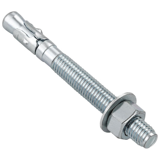 5/16x3" 30Pcs Inch Standard Fasteners for Heavy-Duty Zinc Wedge Anchors for Cement and Concrete