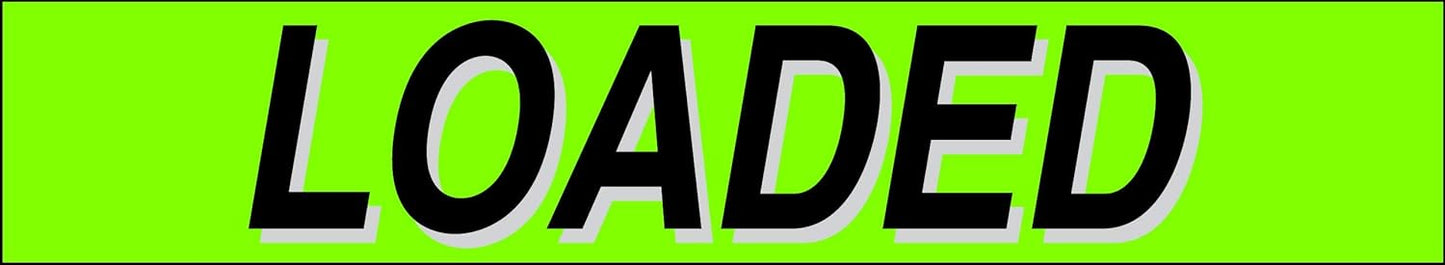 Ez-line Vinyl Windshield Stickers 3 Dozen 15 Inch Chartreuse Slogan Dealership Pro Pack for Car Lots (EZ115-Pack8)