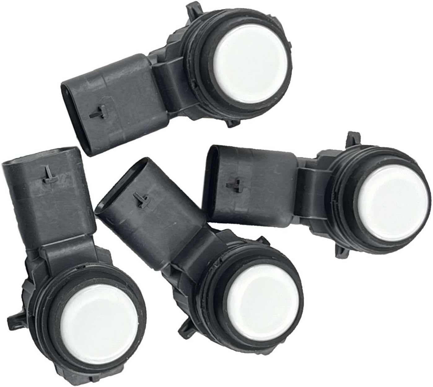 FainWan 4PCS 66209261587 White Bumper PDC Parking Sensor Compatible with F20 F22 F30 F31 F84 F80