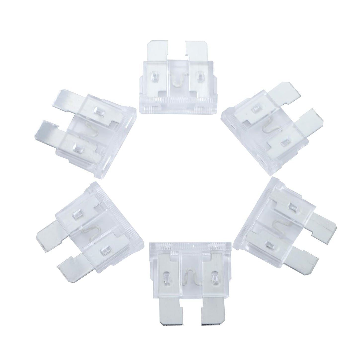 100 Pack Auto Fuses 25 AMP ATC/ATO Standard Regular Fuse Blade 25A Car Truck Boat Marine RV