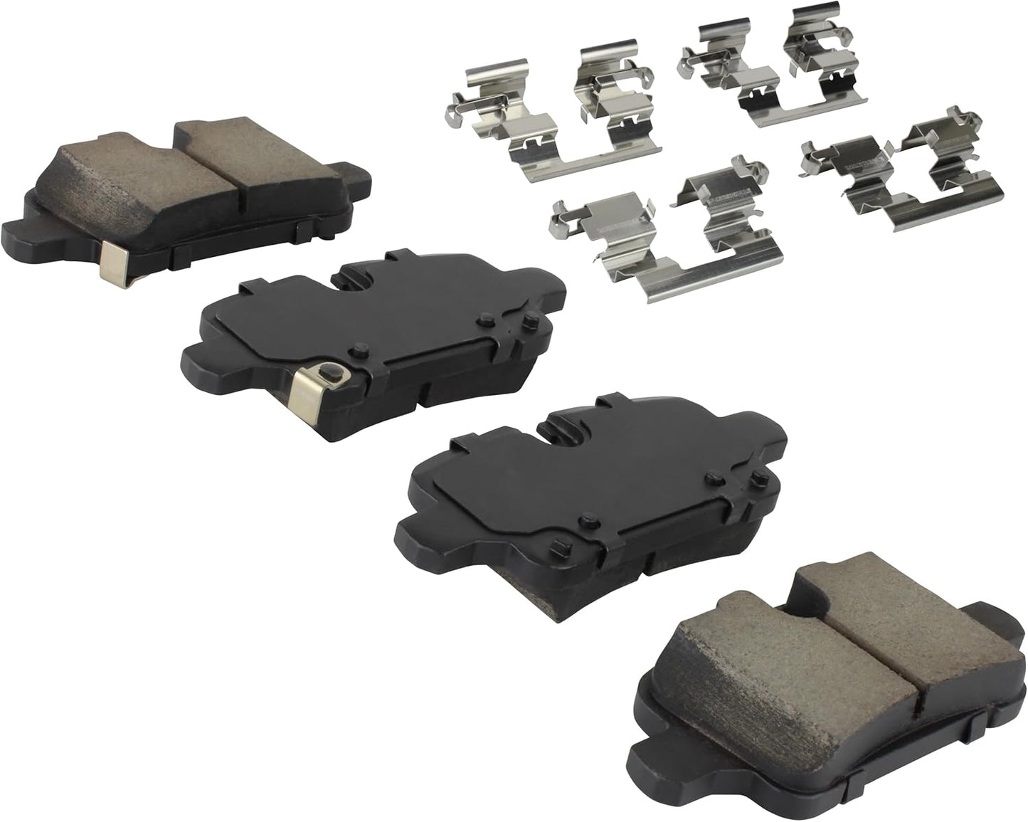 Premium Ceramic Rear Brake Pads (1001-2374C) Compatible with Buick Envista 2025-2024, Chevrolet Equinox 2024-2021, Malibu 2024-2020, Trax 2025-2024, GMC Terrain 2024-2021