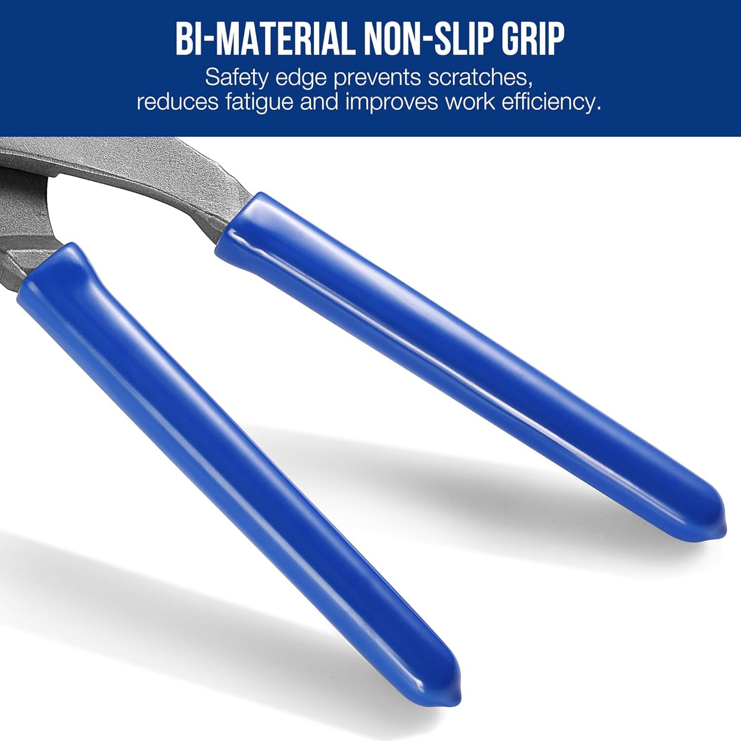 WORKPRO Oil Filter Wrench, 12" Oil Filter Removal Pliers Tools, 5-Position Adjustable Design Fits 2-1/2" to 3-3/4" in Diameter, Ideal for Engine Filters, Cars, and Trucks