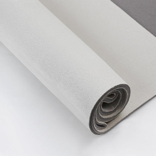 Suede Headliner Fabric with Foam Backing - Black Suede Headliner Material for Car/Truck/SUV/RV Roof, Home Repair/DIY Headliner Material Automotive Headliner Fabric (Beige, 96"×60“)