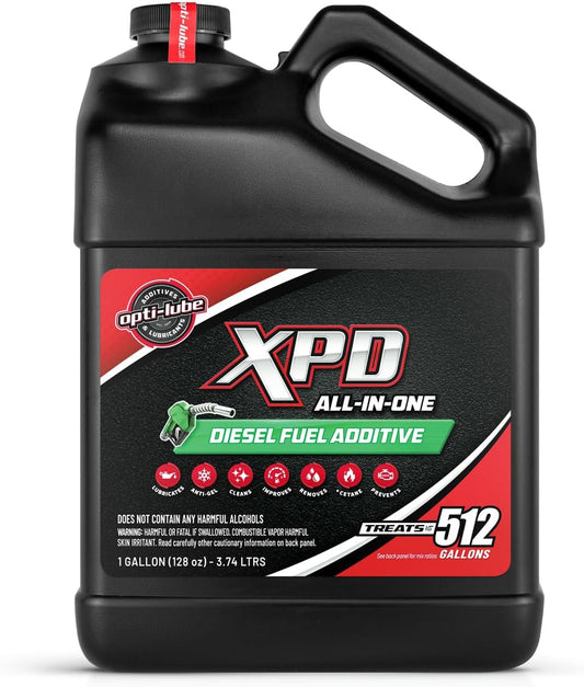 Opti-Lube XPD All-Season Diesel Fuel Additive - Gallon (2 Gallons (Treats 1024 Gallons))