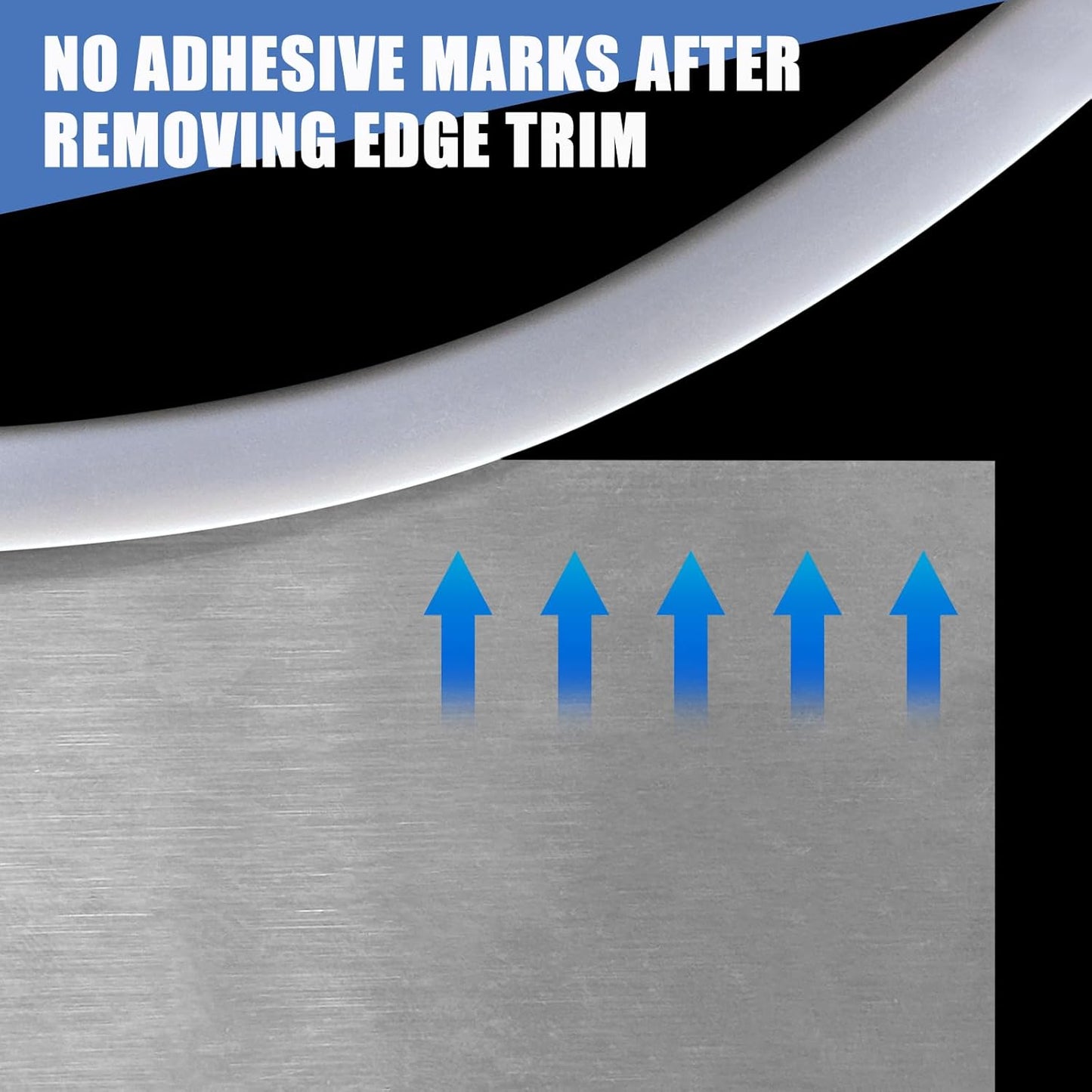 Rubber Edge Trim, Flexible Edge Trim for Sharp Edge, 1/16&quot; U Channel Edge Protector, Self Adhesive Edge Guards for Car Doors and Sheet Metal Parts, 20Ft, Grey Color