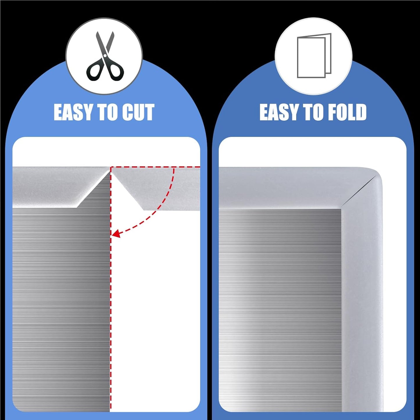 Rubber Edge Trim, Flexible Edge Trim for Sharp Edge, 1/16&quot; U Channel Edge Protector, Self Adhesive Edge Guards for Car Doors and Sheet Metal Parts, 20Ft, Grey Color