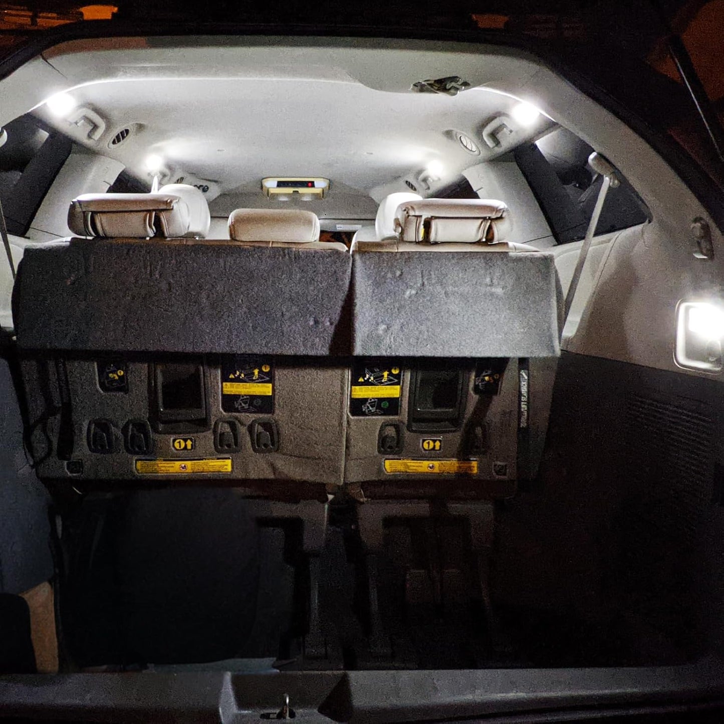 16 Pcs Super Bright 6000K White LED Interior Light: Bulbs Kit Package for 2011-2015 2016 2017 2018 2019 2020 2021 Toyota Sienna Lighting Package Kit Includes Light Accessories+ and Install Tool